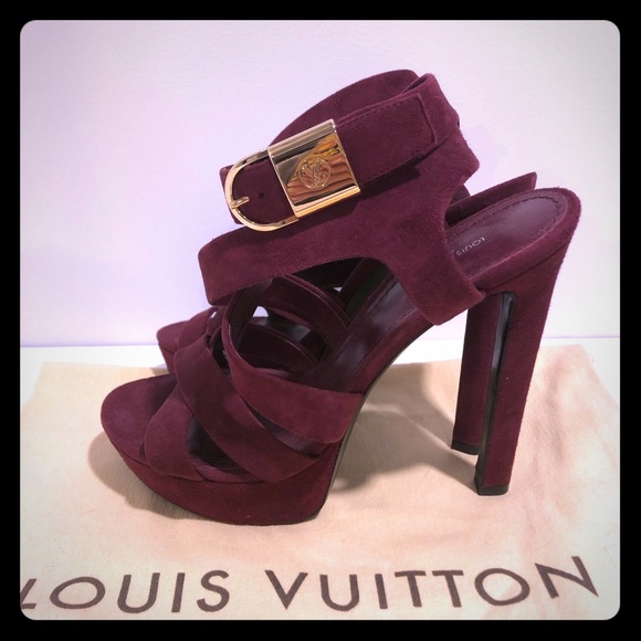 Louis Vuitton Lock Me sandals - Picture 1 of 5